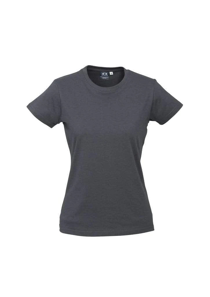 Biz Collection Casual Wear Charcoal / 6 Biz Collection Women’s Ice Tee T10022